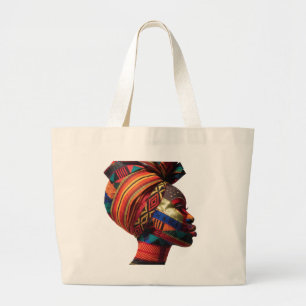 Celebrating Colorful Black Women Cotton Tote Bag
