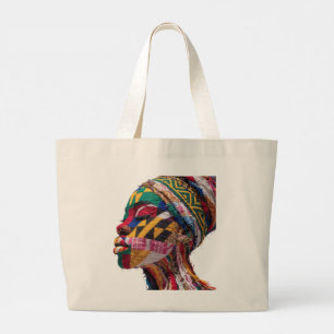 Celebrating Colourful Black Women Cotton Tote Bag