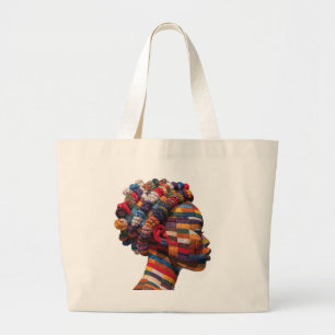 Celebrating Colourful Black Women Cotton Tote Bag