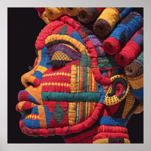 Celebrating Colourful Black Women Poster