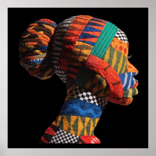 Celebrating Colourful Black Women Poster