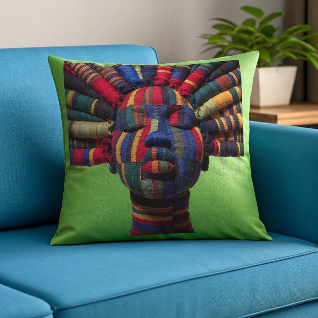 Celebrating Colourful Black Women Throw Pillow (Creator Uploaded)