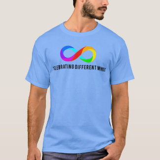 Celebrating different minds for light Tshirts