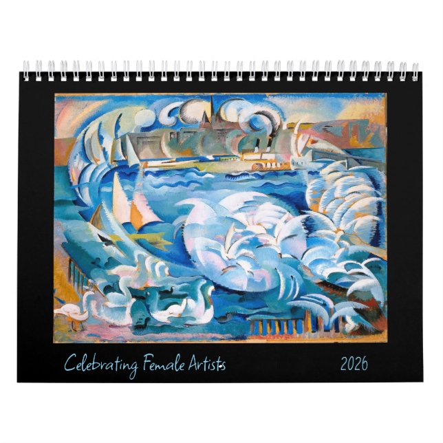Celebrating Female Artists 2026 Calendar (Cover)