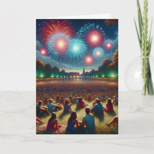 Celebrating Fourth of July with a Bang! Card