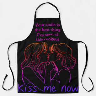 Celebrating friendship with women in BBQ aprons