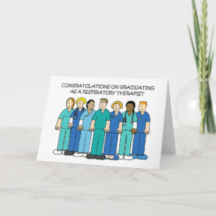Celebrating Graduating Respiratory Therapist Card