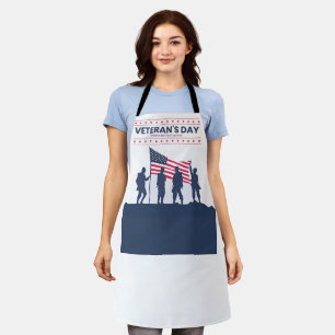 Celebrating Heroes of America – Veterans Day 2025 Apron