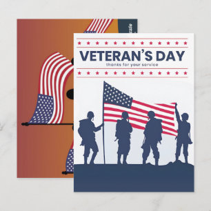 Celebrating Heroes of America – Veterans Day 2025 Postcard