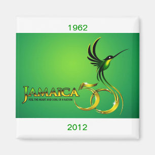 Celebrating Jamaica Independence Fridge Magnet