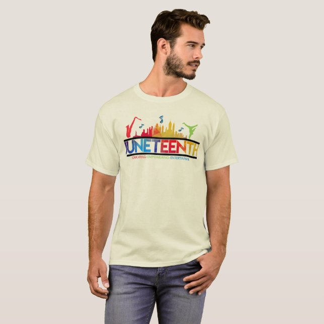 Celebrating Juneteenth  T-Shirt (Front Full)