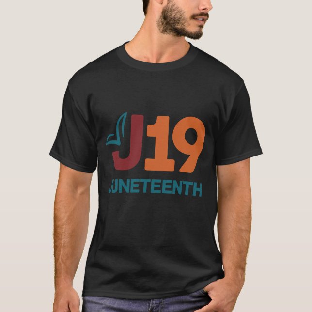Celebrating Juneteenth  T-Shirt (Front)