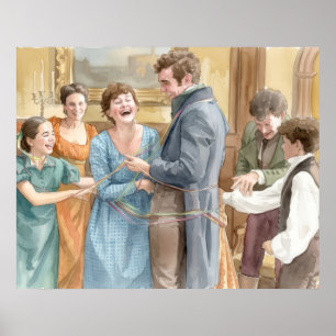 Celebrating Mary and Tom's happiness Poster