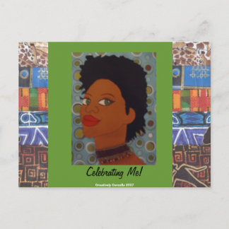 Celebrating Me!- Postcard