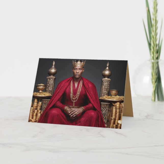 Celebrating Mother Africa Thank You Card (Front)