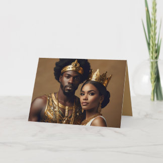 Celebrating Mother Africa Thank You Card