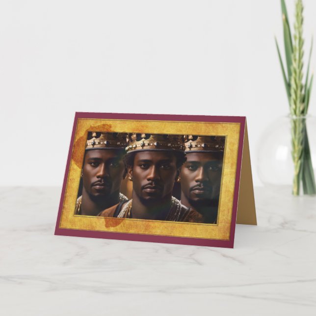 Celebrating Mother Africa Thank You Card (Front)