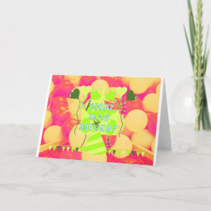 Celebrating My Joyous Birthday Blessings Card