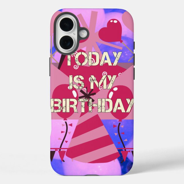 Celebrating My Joyous Birthday Blessings Case-Mate iPhone Case (Back)