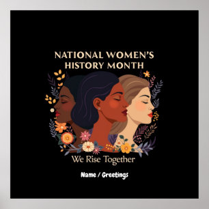 Celebrating National Women’s History Month Poster