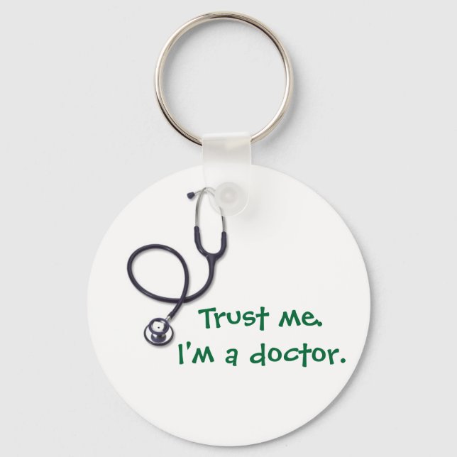 Celebrating nursing and medicine key ring (Front)
