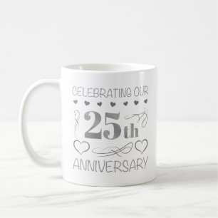 Celebrating Our 25th Anniversary Coffee Mug