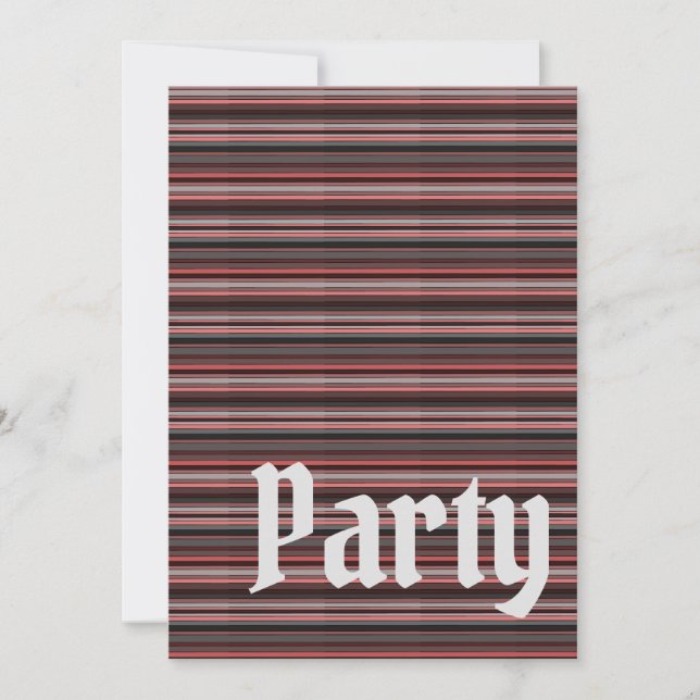 Celebrating party invitation (Front)
