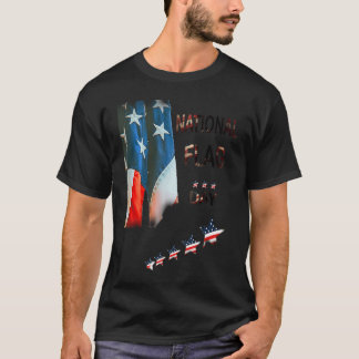 Celebrating Patriotism National Flag Day T-Shirt