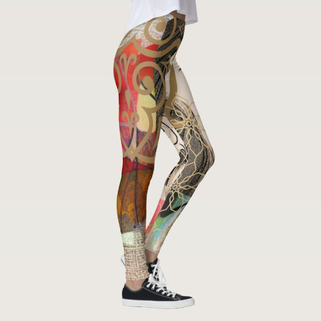 Celebrating Rumi Leggings (Right)
