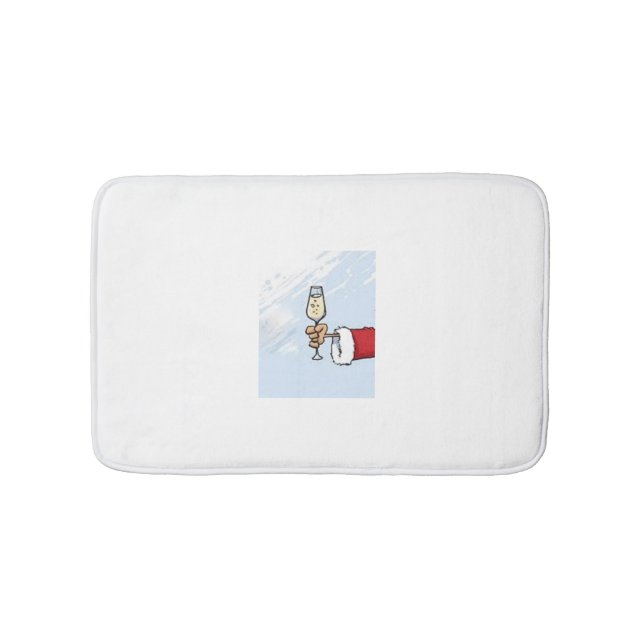 **CELEBRATING SANTA CLAUS ADULT" BATH MAT (Front)