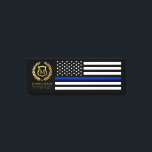 Celebrating Service Years Personalised Police Canvas Print<br><div class="desc">A custom wall mounted police flag wrapped canvas celebrating your years of service as a police officer in the United States. All elements of this wall canvas are adjustable including the size and shape. Hit the customise button to move things around or add more text options. Simply copy the text...</div>