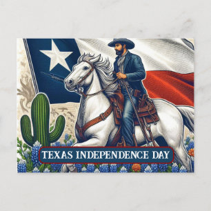 Celebrating Texas Freedom: Texas Independence Day Postcard