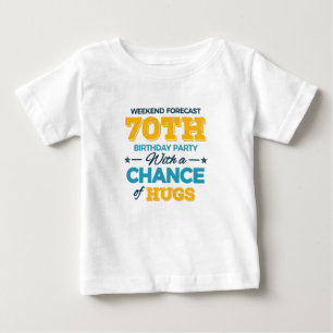celebrating the 70th birthday baby T-Shirt