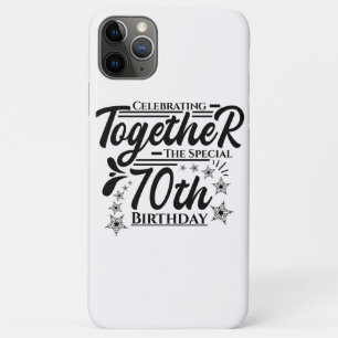 celebrating the 70th birthday iPhone 11 pro max case