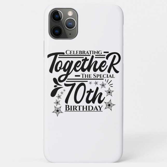 celebrating the 70th birthday Case-Mate iPhone case (Back)