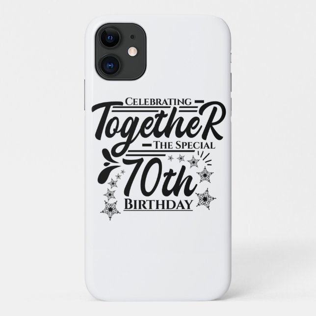 celebrating the 70th birthday Case-Mate iPhone case (Back)