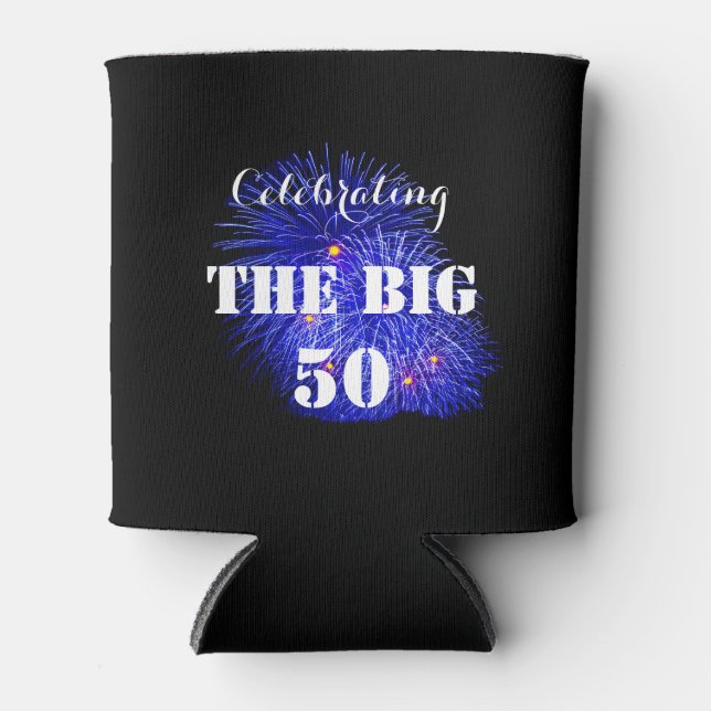 Celebrating THE BIG 50 - Can Cooler (Front)