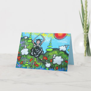 Celebrating The Black Sheep Birthday Card