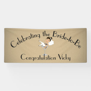 Celebrating the Bride to Be Shower / Party Banner