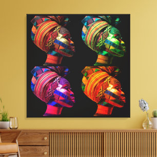 Celebrating the Colourful Art of Quilting Canvas Print