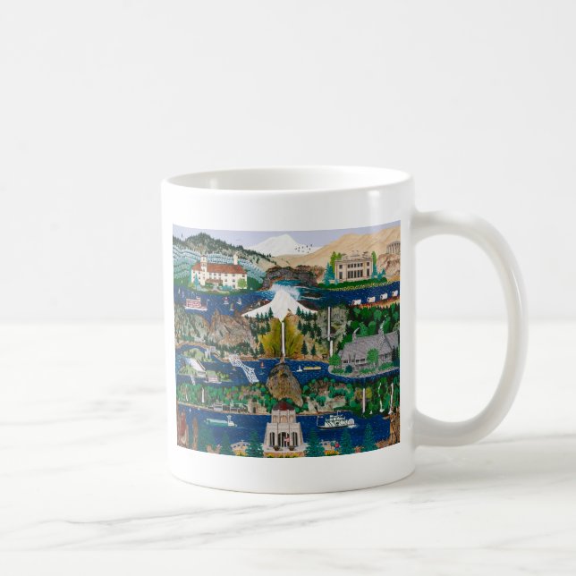 Celebrating the Columbia River Gorge Coffee Mug (Right)