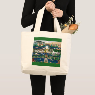 Celebrating the Columbia River Gorge Large Tote Bag