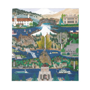 Celebrating the Columbia River Gorge Notepad
