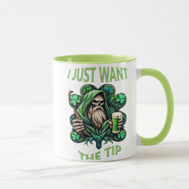 Celebrating the Festive Spirit of Saint Patrick's  Mug (Right)