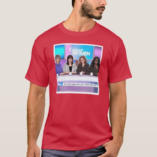 Celebrating the gay icons Loose Women T-Shirt (Front)