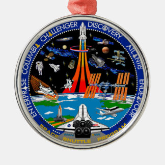 Celebrating the Shuttle Program Metal Tree Decoration
