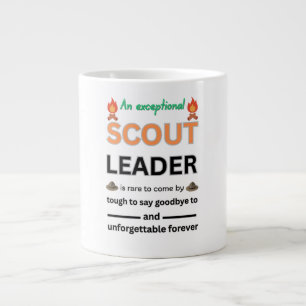 Celebrating the Unforgettable Impact of a Scout Large Coffee Mug