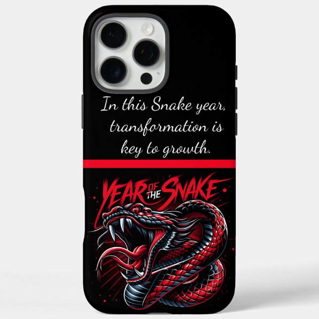 Celebrating the vibrant Year of the Snake in 2025 Case-Mate iPhone Case (Back)