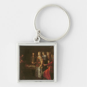 Celebrating the Wedding Agreement, 1777 Key Ring