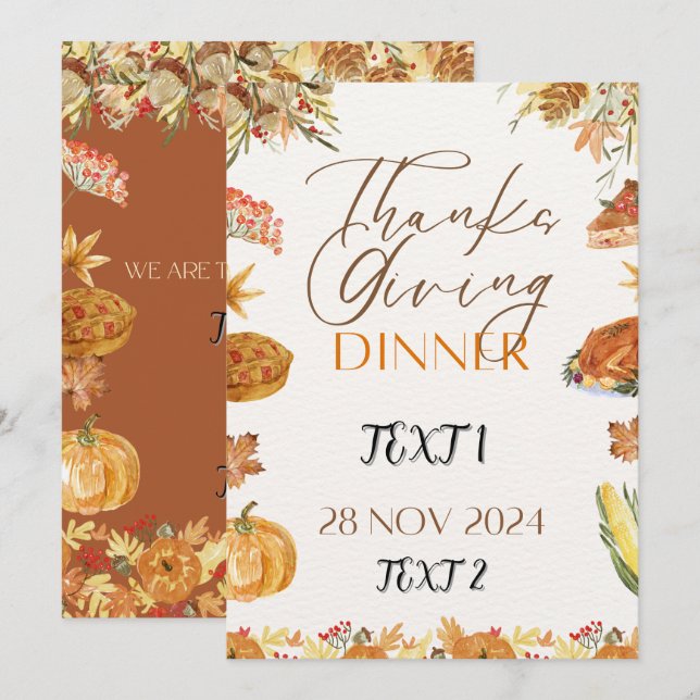 Celebrating Togetherness Holiday Card (Front/Back)